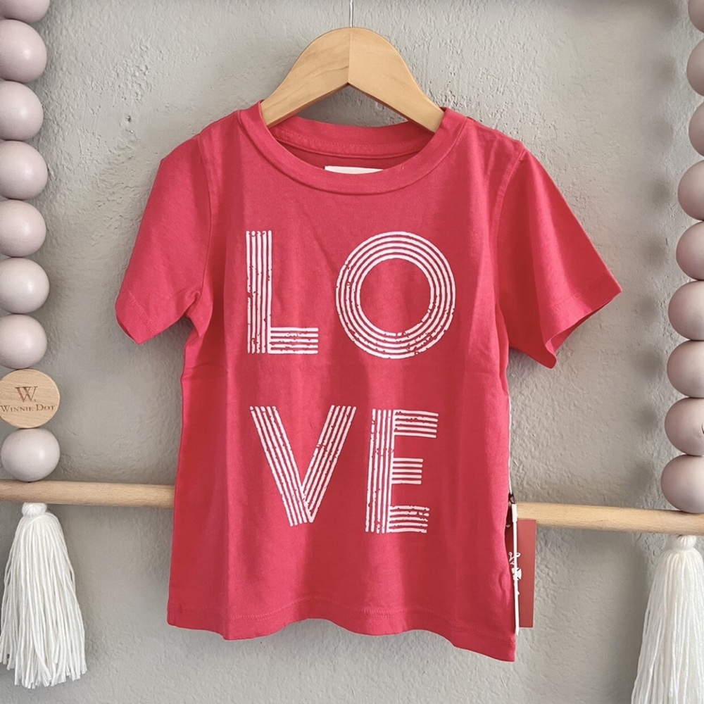NWT! Sol Angeles LOVE Tee